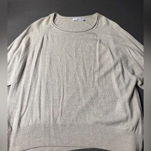 525 America Women’s Light Beige Crewneck Sweater